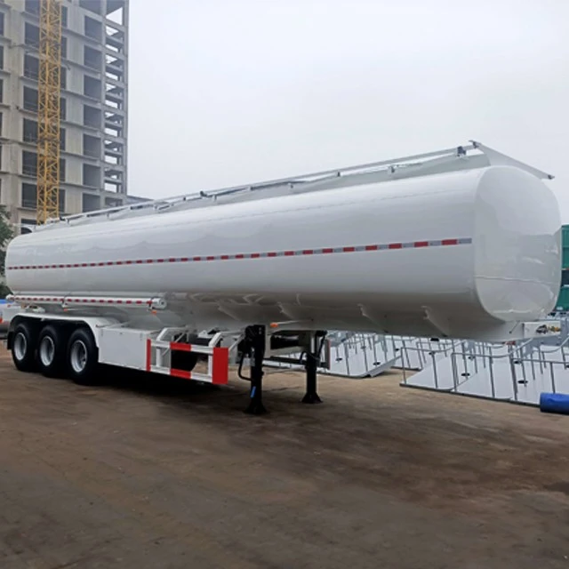 3 軸 45000 リットル燃料タンカー トレーラー サプライヤー