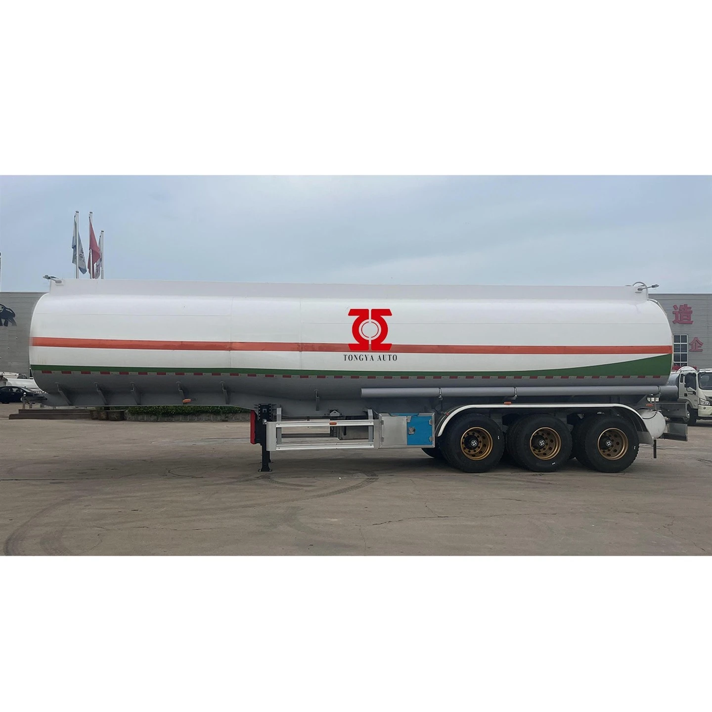 45000L 燃料タンカーセミトレーラー