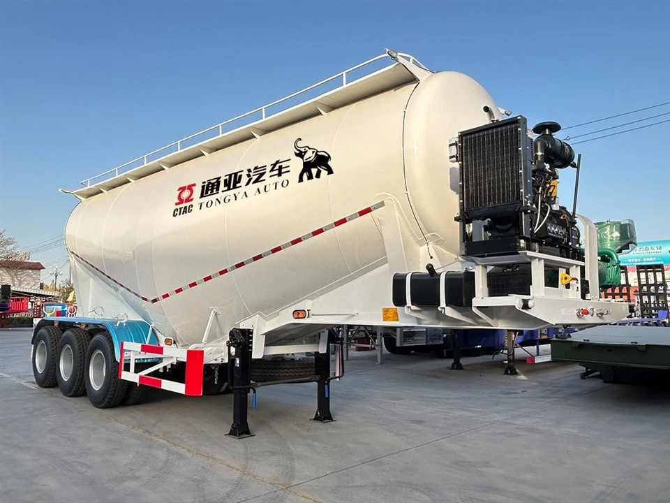 3 車軸 40T バルクセメントタンカーセミトレーラー